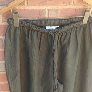 Vintage Hot Cotton Woman By Marc Ware linen pants